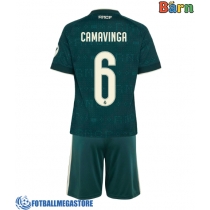 Fotballdrakt Barn Real Madrid Eduardo Camavinga #6 Bortedraktsett 2026-27 Kortermet (+ Korte bukser)
